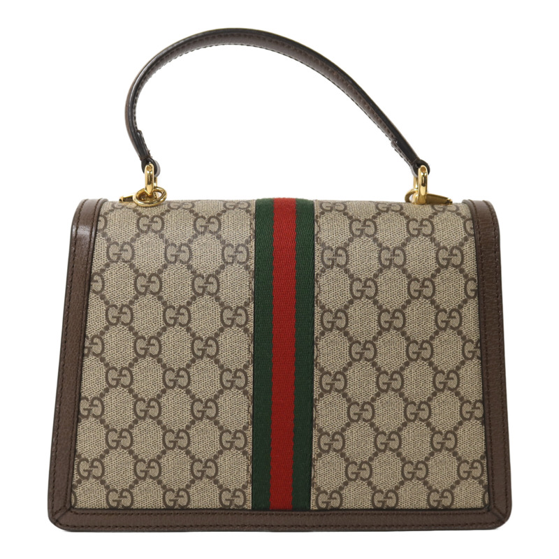 GUCCI 塗層帆布Top Handle手挽肩背兩用袋-1