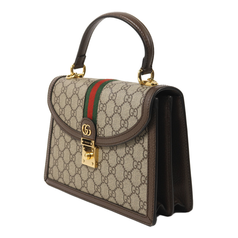 GUCCI 塗層帆布Top Handle手挽肩背兩用袋-2