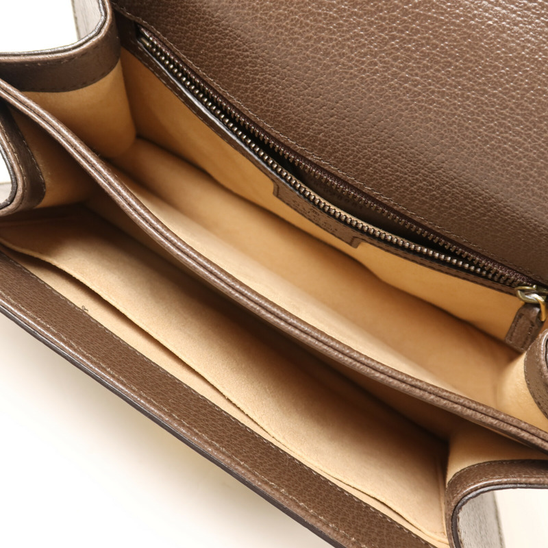 GUCCI 塗層帆布Top Handle手挽肩背兩用袋-4