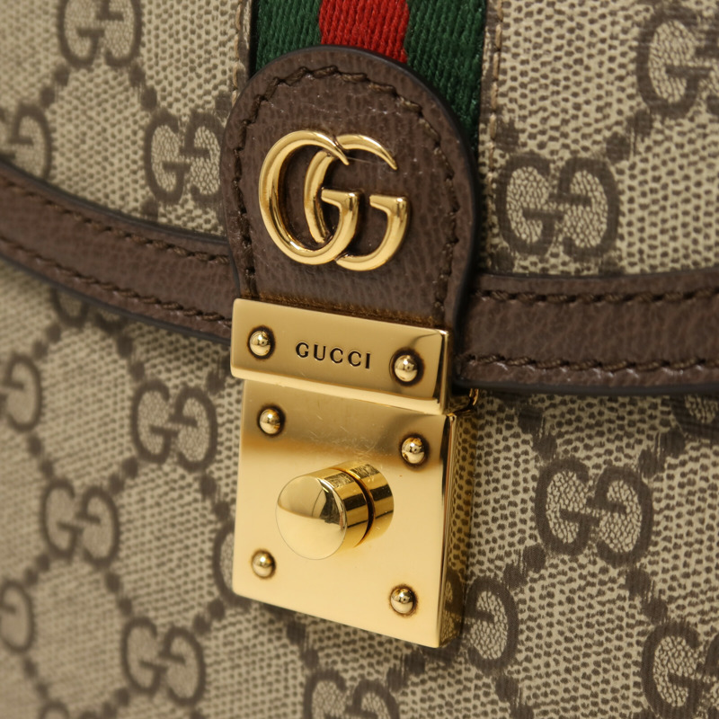 GUCCI 塗層帆布Top Handle手挽肩背兩用袋-9