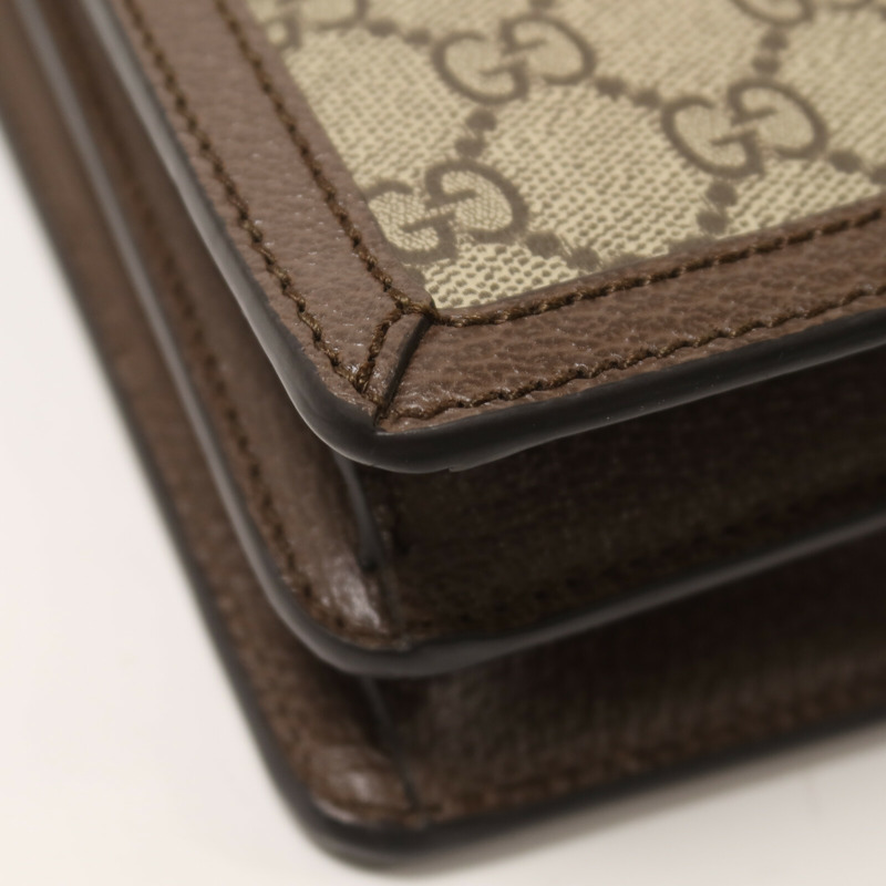 GUCCI 塗層帆布Top Handle手挽肩背兩用袋-10