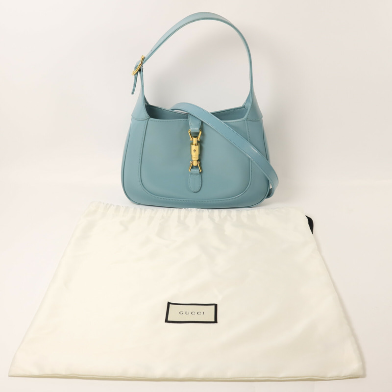 GUCCI 牛皮皮革Jackie 1961肩背袋-9