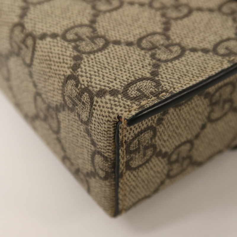 GUCCI 塗層帆布PadLock Mini手挽肩背兩用袋-13