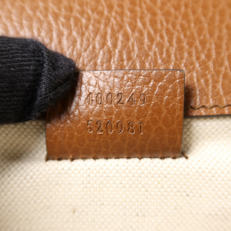 GUCCI 帆布/牛皮皮革Dionysus鏈帶肩背袋-7