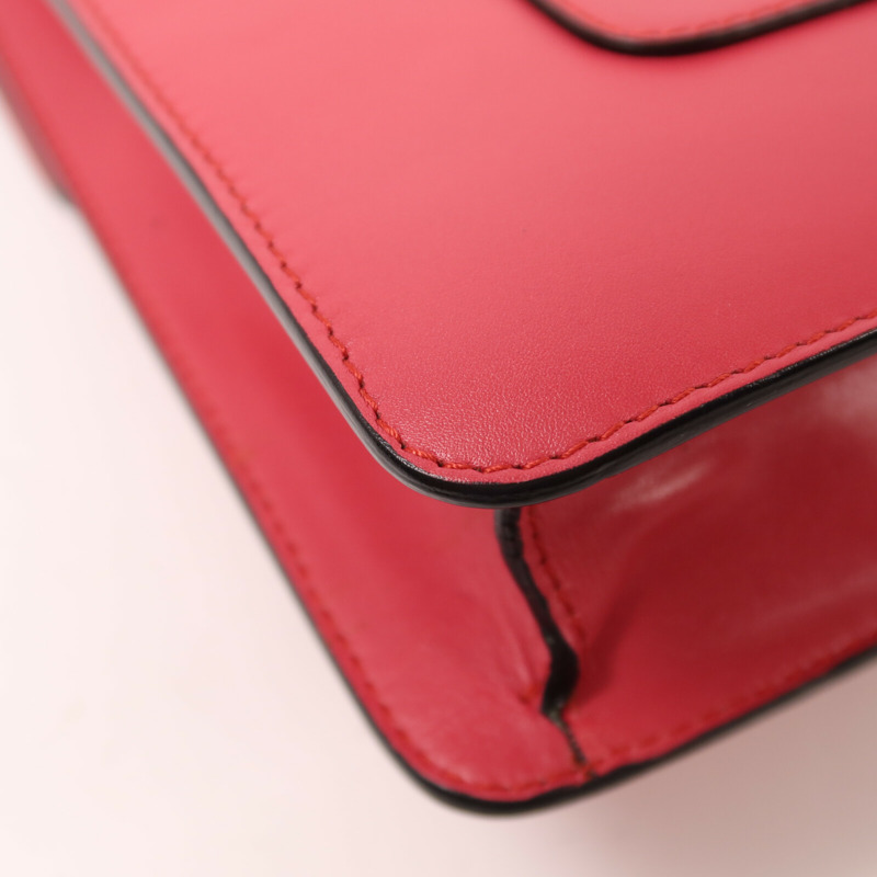 BVLGARI 牛皮皮革Shoulder Bag鏈帶肩背袋-13