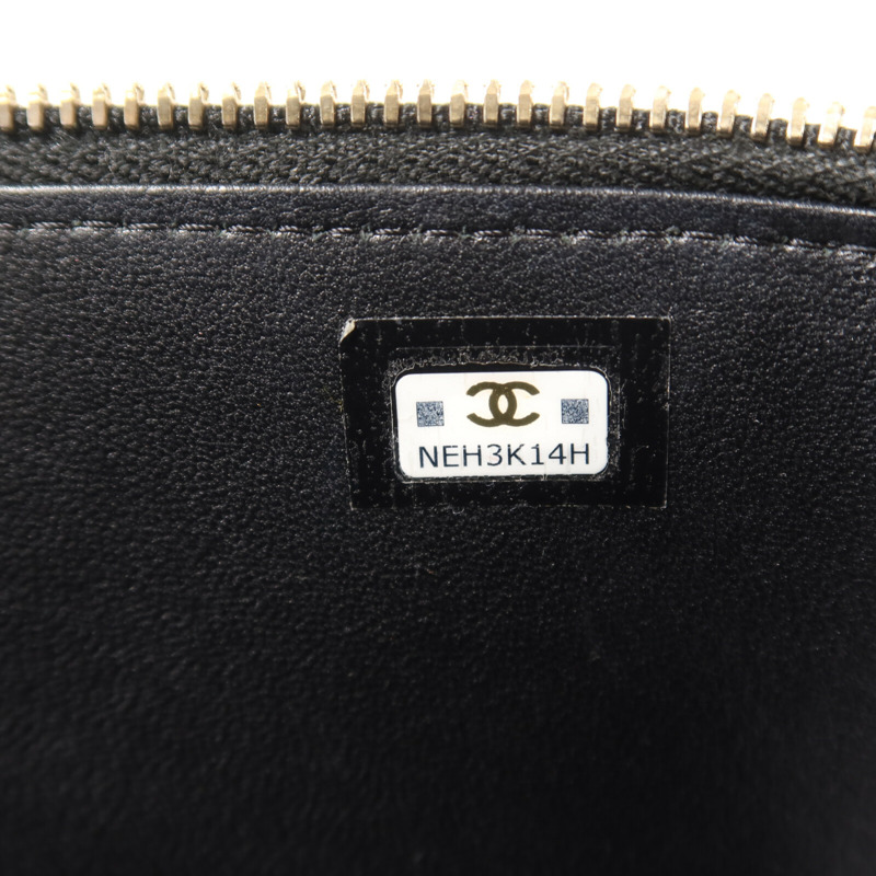 CHANEL 羊皮皮革Vanity Case With Top Handle鏈帶手挽肩背兩用袋-6