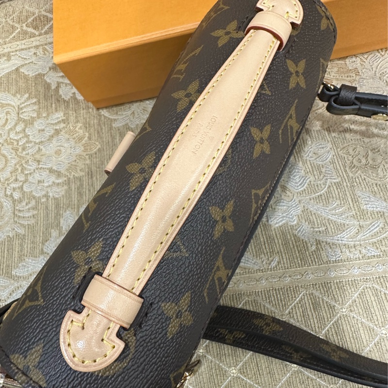 LV 原花金釦Pochette Metis East West手提肩斜背郵差包M46279-8