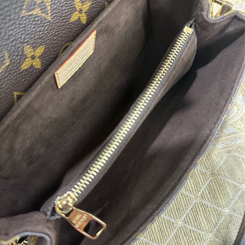 LV 原花金釦Pochette Metis East West手提肩斜背郵差包M46279-9