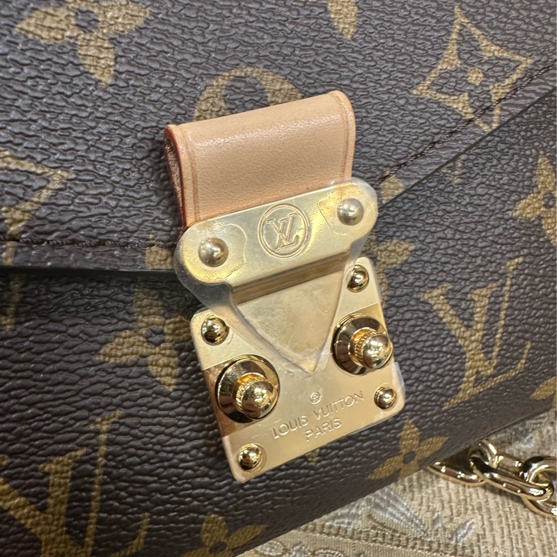 LV 原花金釦Pochette Metis East West手提肩斜背郵差包M46279-11