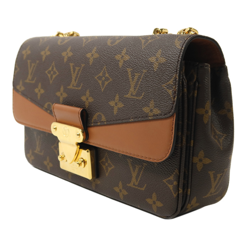 LOUIS VUITTON Monogram Marceau鏈帶肩背袋-2