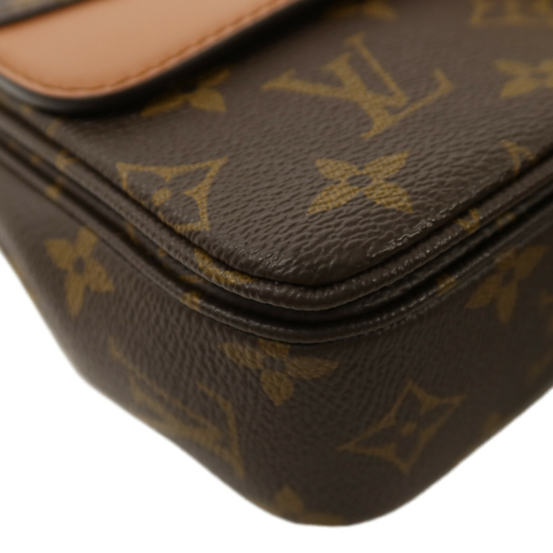 LOUIS VUITTON Monogram Marceau鏈帶肩背袋-8