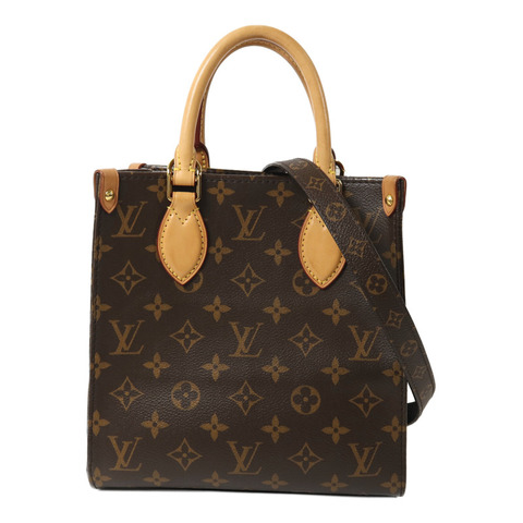 LOUIS VUITTON Monogram Sac Plat BB手挽肩背兩用袋