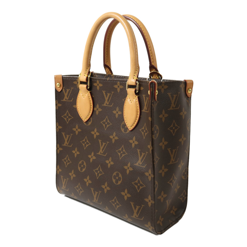 LOUIS VUITTON Monogram Sac Plat BB手挽肩背兩用袋-2