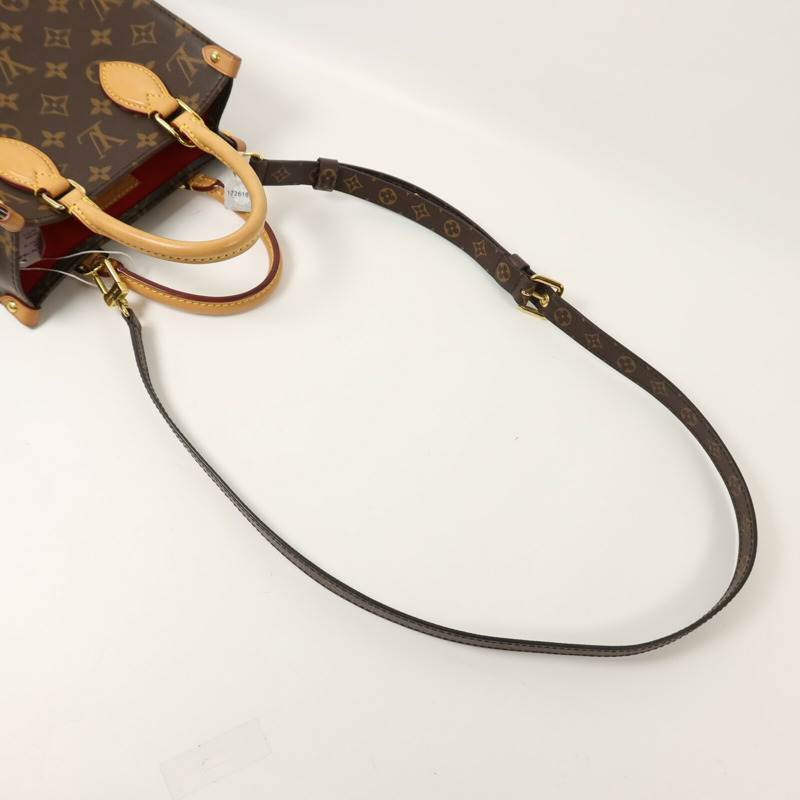 LOUIS VUITTON Monogram Sac Plat BB手挽肩背兩用袋-6