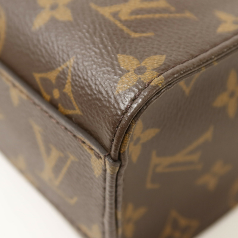 LOUIS VUITTON Monogram Sac Plat BB手挽肩背兩用袋-10