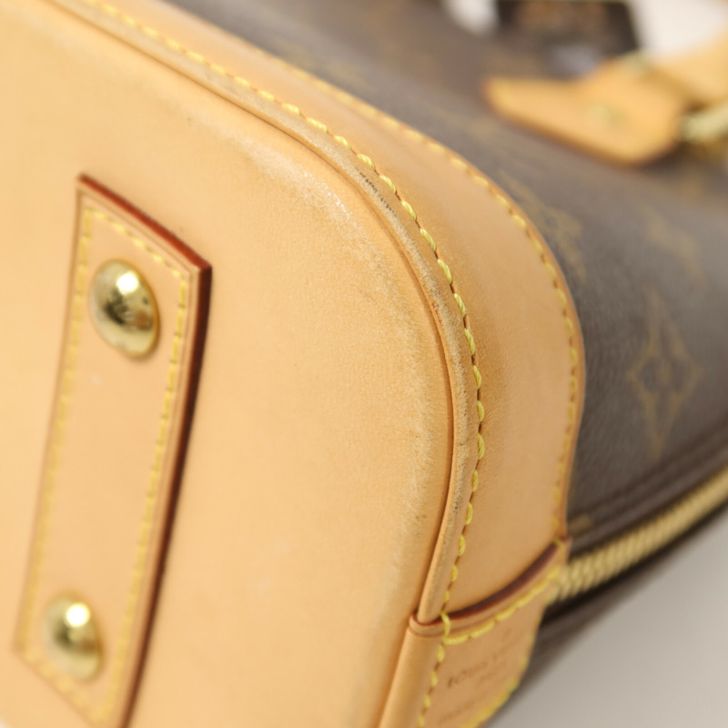 LOUIS VUITTON Monogram Alma BB手挽肩背兩用袋-11