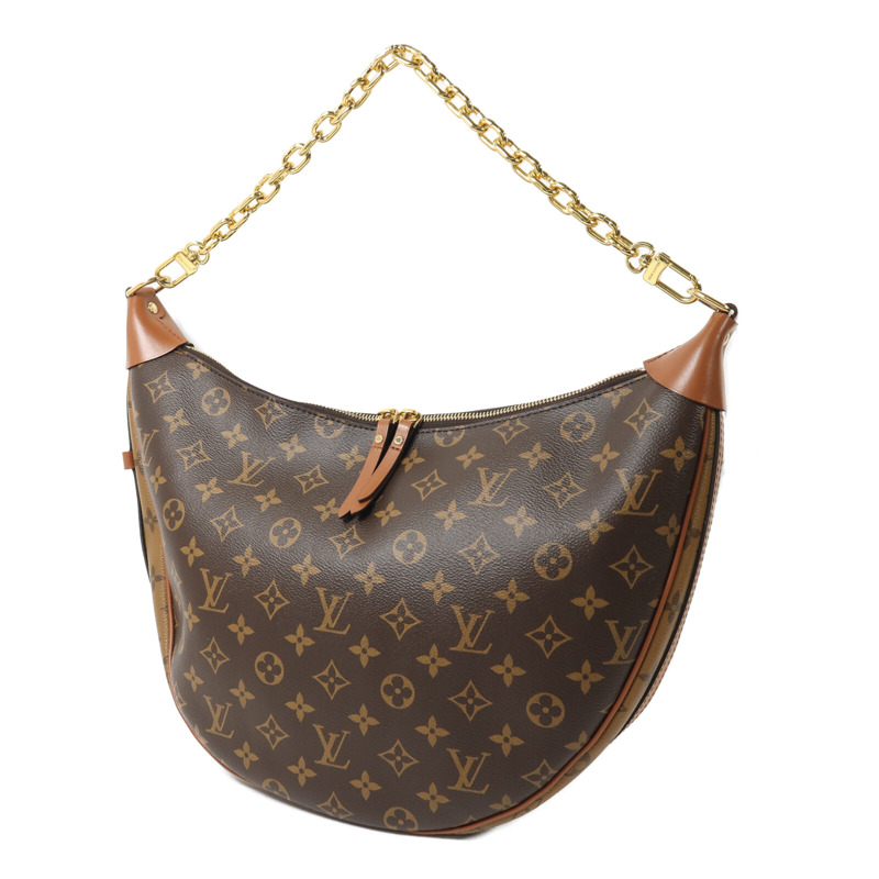 LOUIS VUITTON Monogram Reverse Loop Hobo手挽肩背兩用袋-2