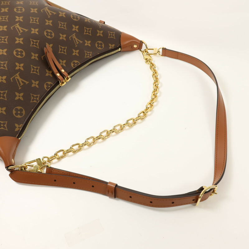 LOUIS VUITTON Monogram Reverse Loop Hobo手挽肩背兩用袋-6