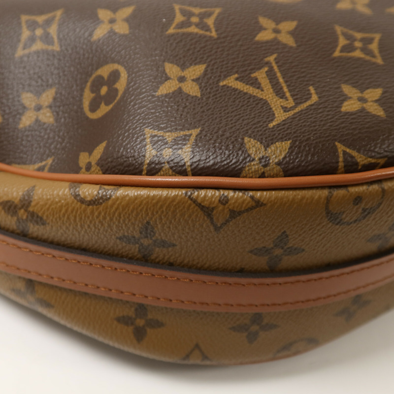 LOUIS VUITTON Monogram Reverse Loop Hobo手挽肩背兩用袋-9
