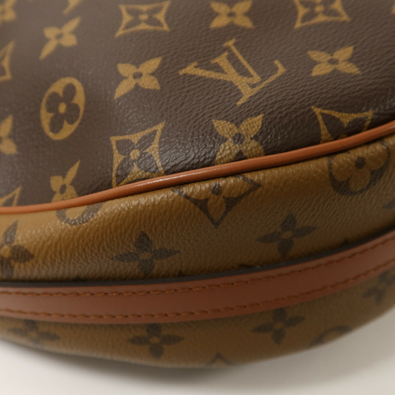 LOUIS VUITTON Monogram Reverse Loop Hobo手挽肩背兩用袋-11