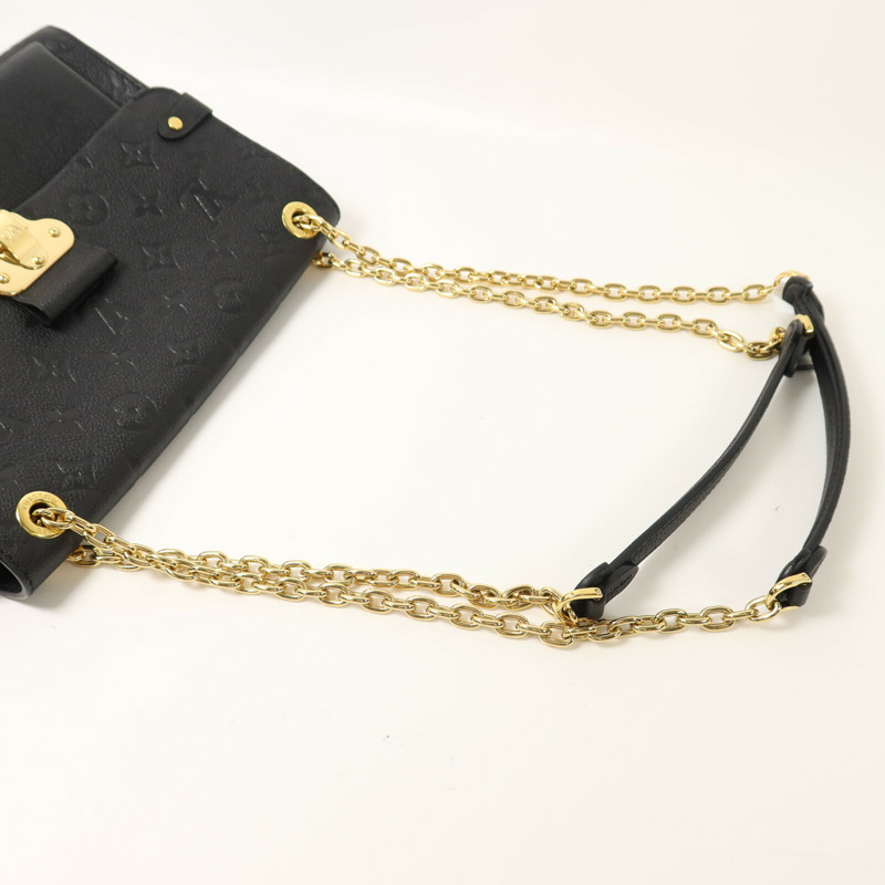 LOUIS VUITTON Monogram Empreinte Vavin PM鏈帶肩背袋-6