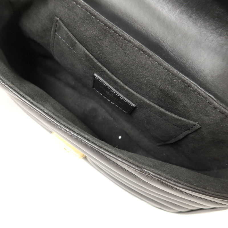 LOUIS VUITTON 牛皮皮革New Wave PM鏈帶手挽肩背兩用袋-4