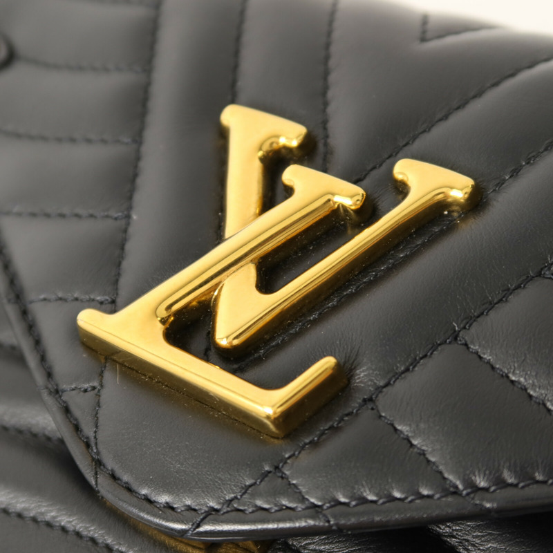 LOUIS VUITTON 牛皮皮革New Wave PM鏈帶手挽肩背兩用袋-8