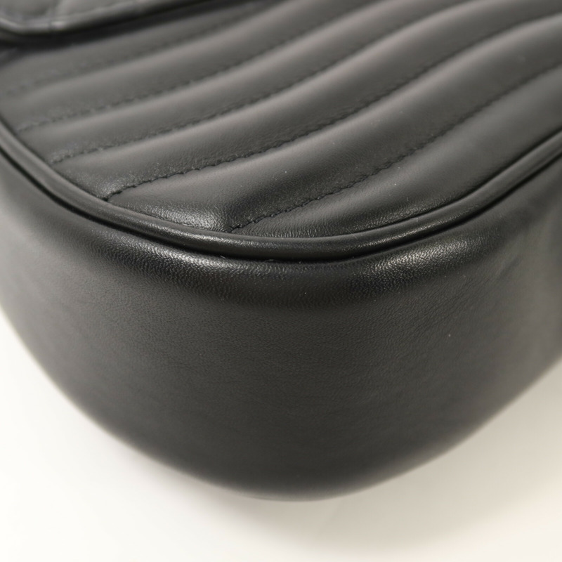 LOUIS VUITTON 牛皮皮革New Wave PM鏈帶手挽肩背兩用袋-11