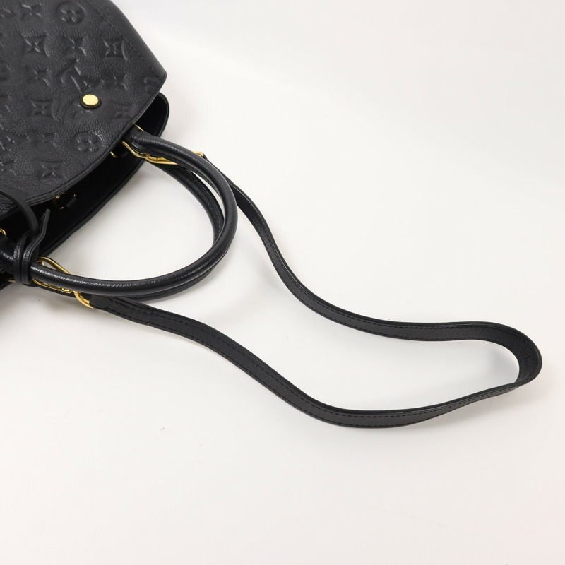 LOUIS VUITTON Monogram Empreinte Montaigne MM手挽肩背兩用袋-7