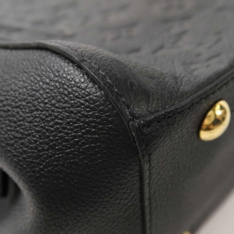 LOUIS VUITTON Monogram Empreinte Montaigne MM手挽肩背兩用袋-10