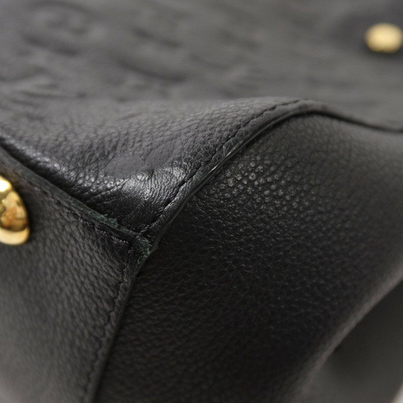 LOUIS VUITTON Monogram Empreinte Montaigne MM手挽肩背兩用袋-11