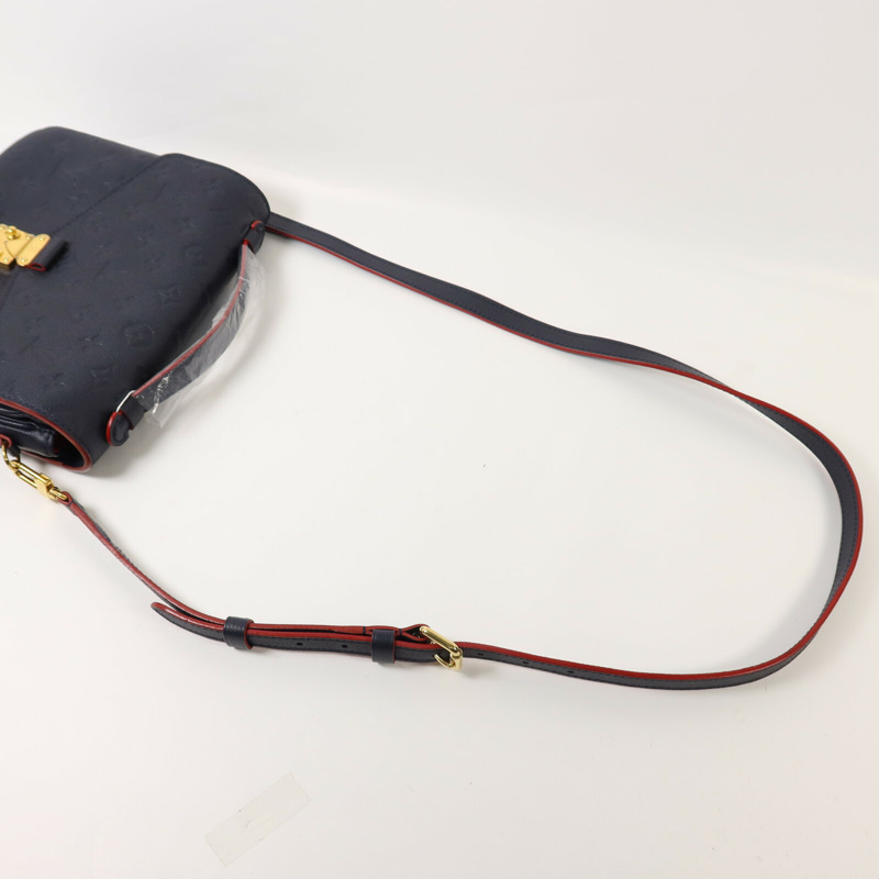 LOUIS VUITTON Monogram Empreinte Pochette Metis手挽肩背兩用袋-7