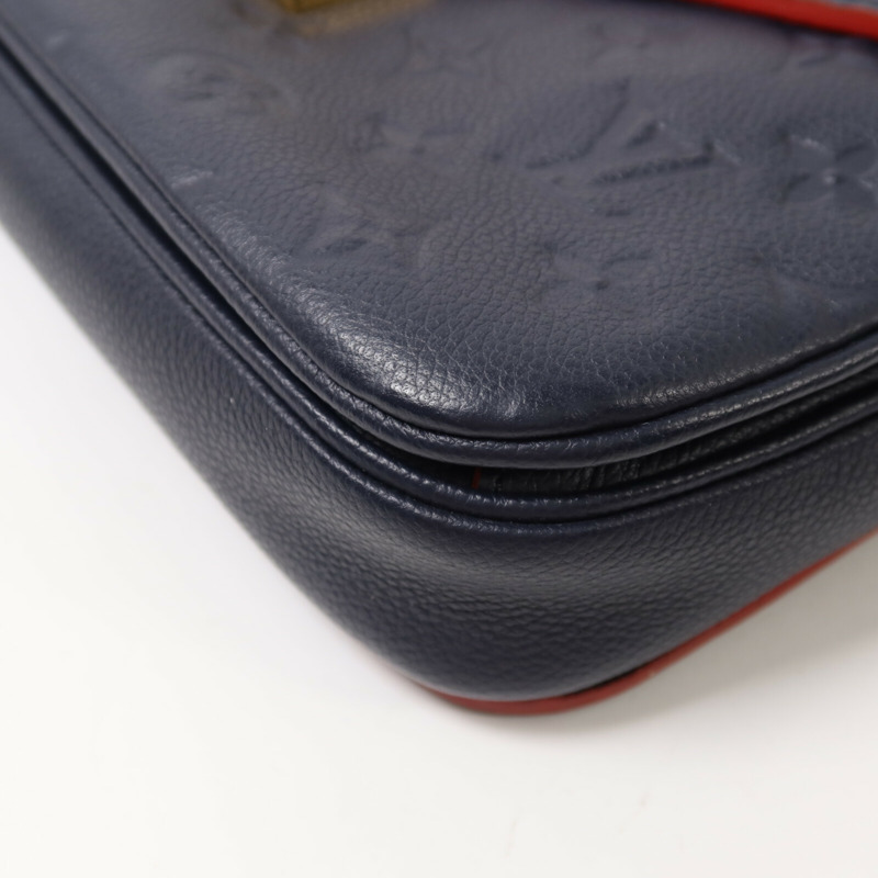 LOUIS VUITTON Monogram Empreinte Pochette Metis手挽肩背兩用袋-10