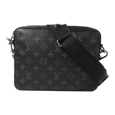 LOUIS VUITTON Monogram Eclipse Reverse Trio Messenger肩背袋