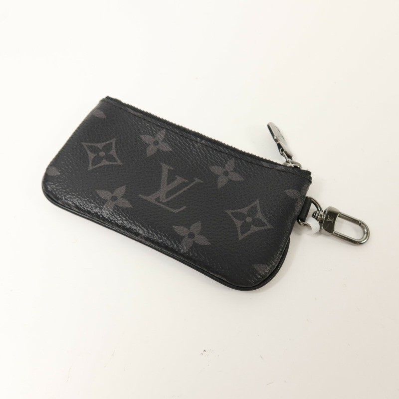 LOUIS VUITTON Monogram Eclipse Reverse Trio Messenger肩背袋-17