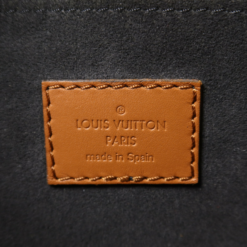 LOUIS VUITTON Monogram/Monogram Reverse Dauphine MM鏈帶手挽肩背兩用袋-5