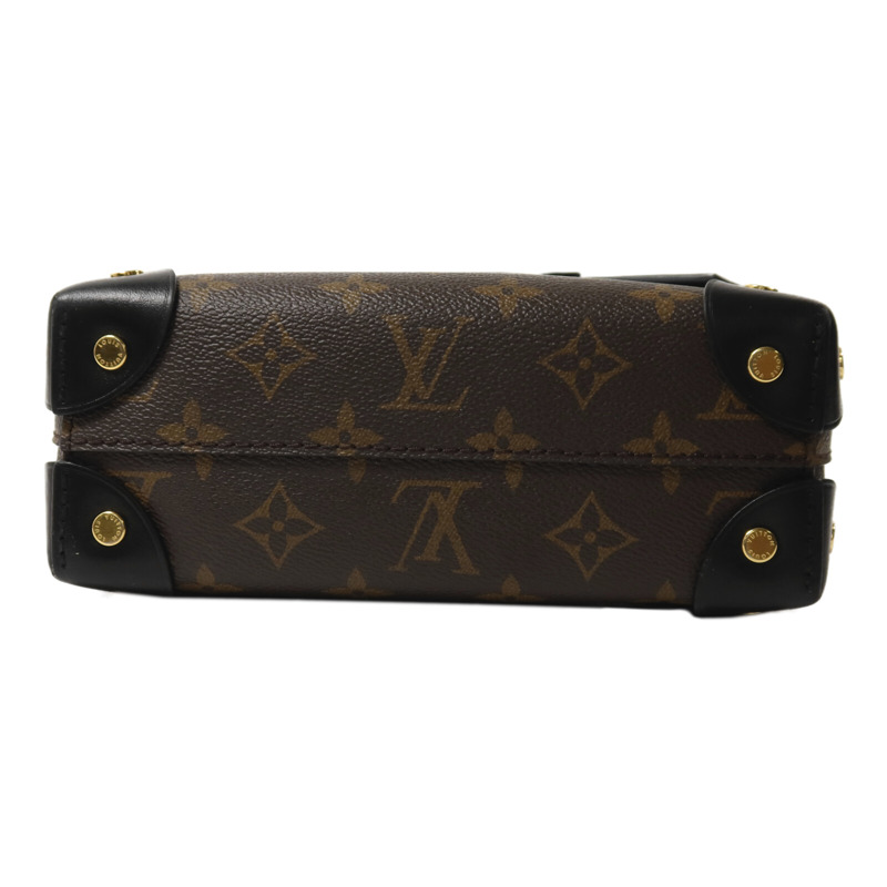 LOUIS VUITTON Monogram Petite Malle Souple手挽肩背兩用袋-3