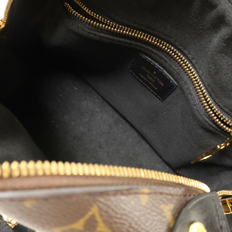 LOUIS VUITTON Monogram Petite Malle Souple手挽肩背兩用袋-4
