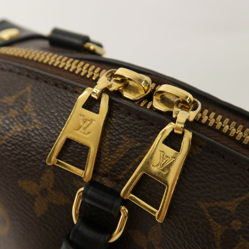 LOUIS VUITTON Monogram Petite Malle Souple手挽肩背兩用袋-7