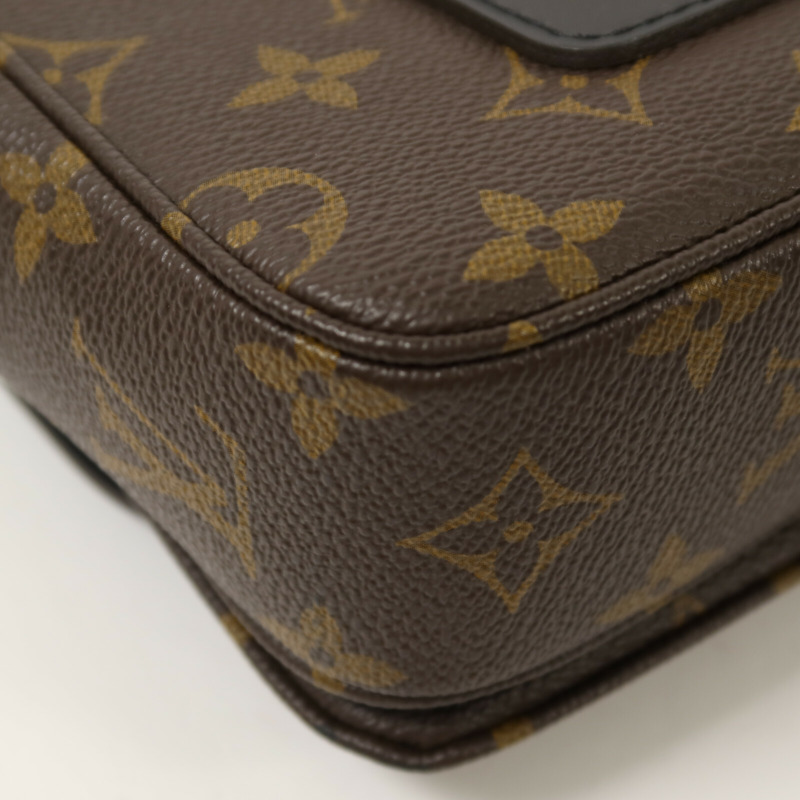 LOUIS VUITTON Monogram Marceau鏈帶肩背袋-10