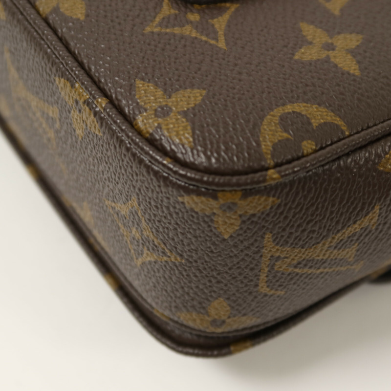 LOUIS VUITTON Monogram Marceau鏈帶肩背袋-11