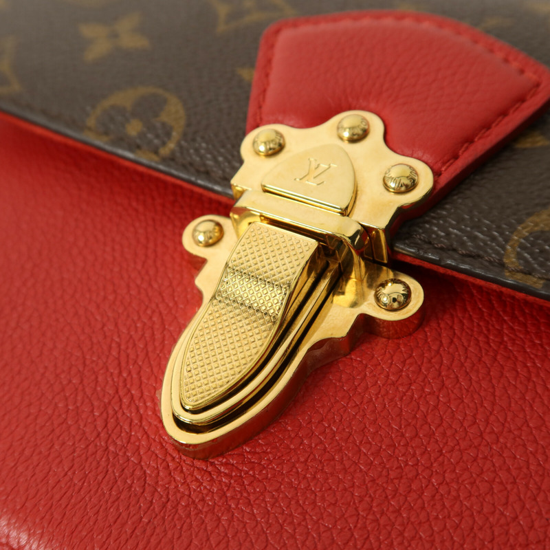 LOUIS VUITTON Monogram Victoire鏈帶肩背袋-8