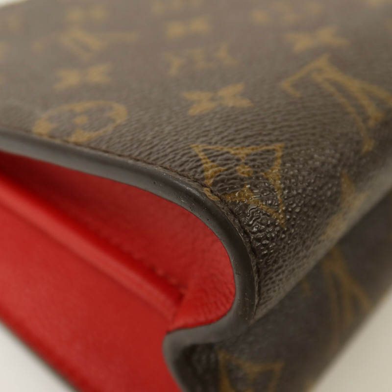 LOUIS VUITTON Monogram Victoire鏈帶肩背袋-11