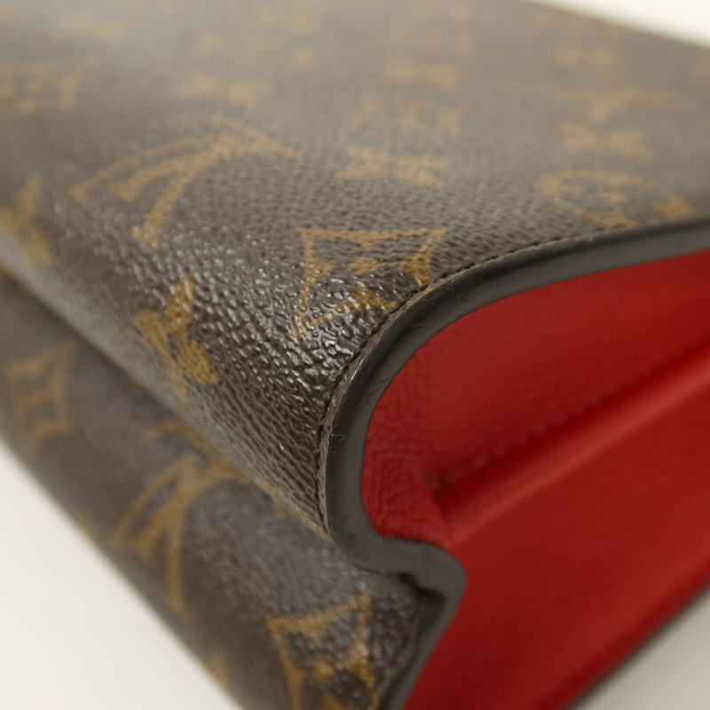 LOUIS VUITTON Monogram Victoire鏈帶肩背袋-12