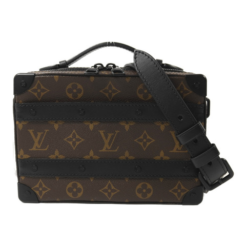 LOUIS VUITTON Monogram Macassar Handle Soft Truck手挽肩背兩用袋