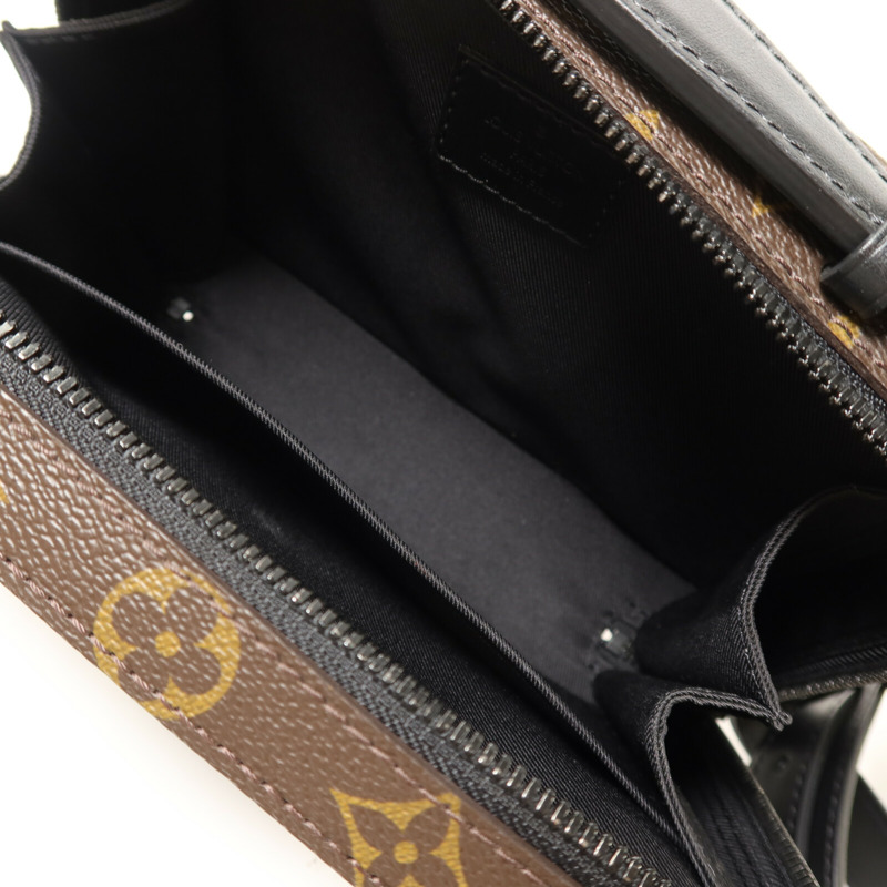 LOUIS VUITTON Monogram Macassar Handle Soft Truck手挽肩背兩用袋-4