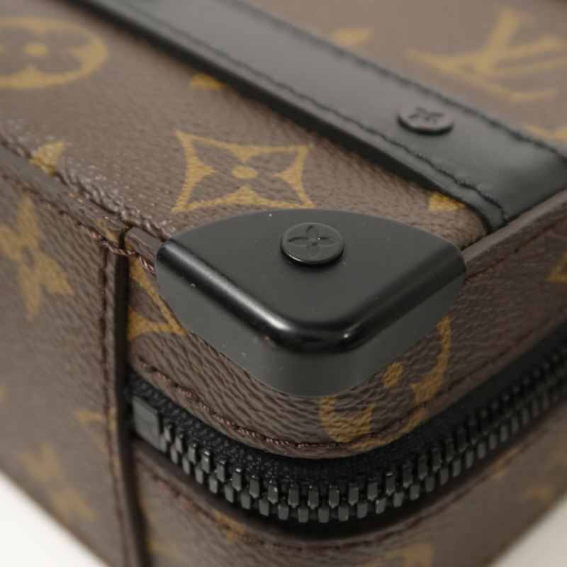 LOUIS VUITTON Monogram Macassar Handle Soft Truck手挽肩背兩用袋-9