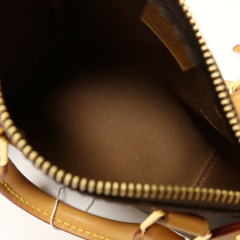 LOUIS VUITTON Monogram Nano Speedy手挽肩背兩用袋-4