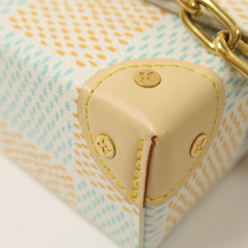 LOUIS VUITTON Damier Heritage Steamer肩背袋-10