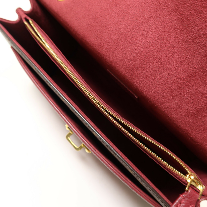 LOUIS VUITTON Monogram Victoire鏈帶肩背袋-4